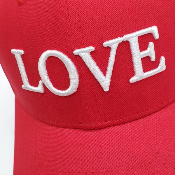 casquette 3D love 2
