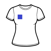 Apparel vector t-shirt femme anti coeur