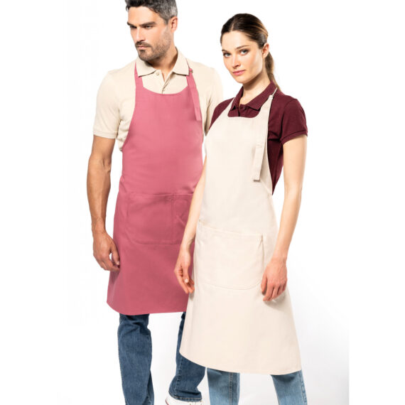 À partir de* 8,74€ - Kariban K885 - Tablier coton avec poche