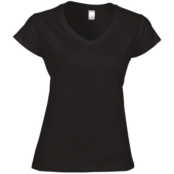 À partir de* 3,44€ - Gildan GI64V00L - T-Shirt Femme Col V