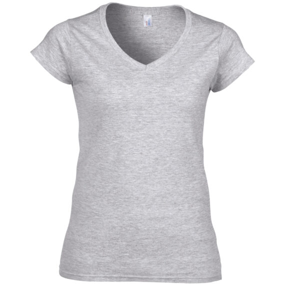 À partir de* 3,44€ - Gildan GI64V00L - T-Shirt Femme Col V