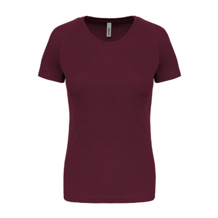 T-Shirt De Sport Femme Wine