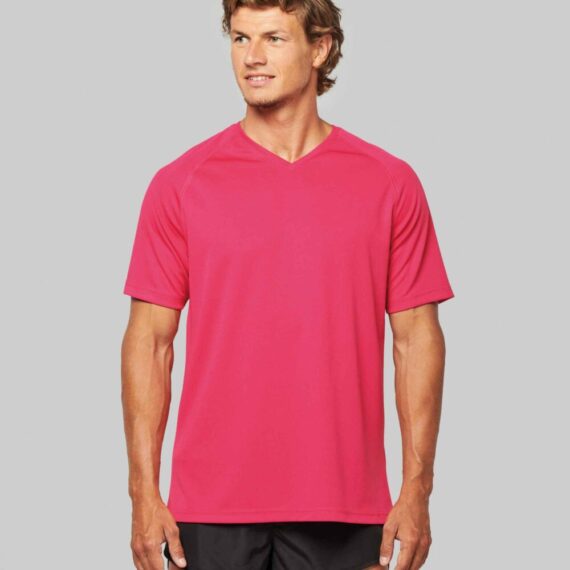 À partir de* 4,52€ - Proact PA476 - T-Shirt de Sport Col V Homme