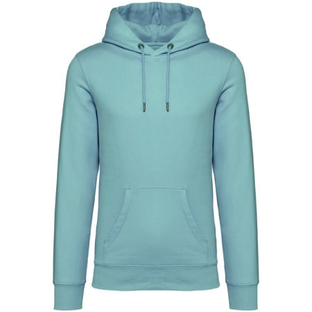 Sweat-Shirt À Capuche Unisexe Écoresponsable Aqua Marine