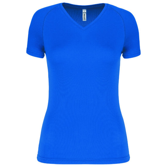 À partir de* 4,86€ - Proact PA477 - T-shirt de Sport Col V Femme
