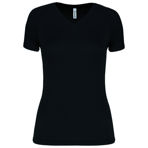 À partir de* 4,86€ - Proact PA477 - T-shirt de Sport Col V Femme