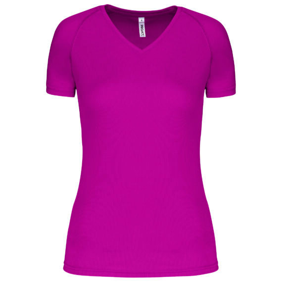 À partir de* 4,86€ - Proact PA477 - T-shirt de Sport Col V Femme