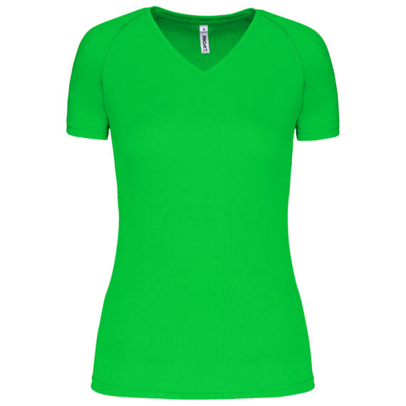 À partir de* 4,86€ - Proact PA477 - T-shirt de Sport Col V Femme
