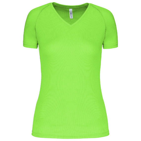 À partir de* 4,86€ - Proact PA477 - T-shirt de Sport Col V Femme