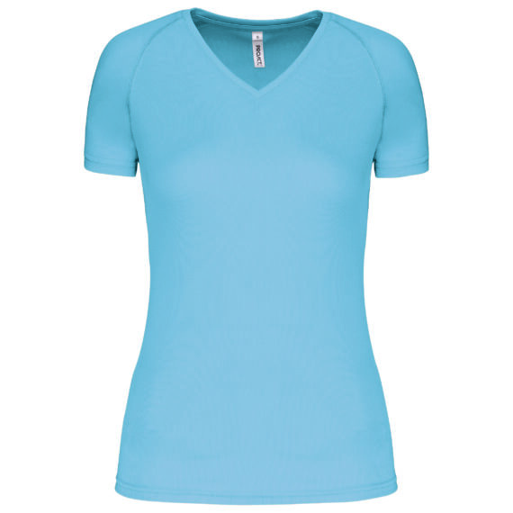 À partir de* 4,86€ - Proact PA477 - T-shirt de Sport Col V Femme