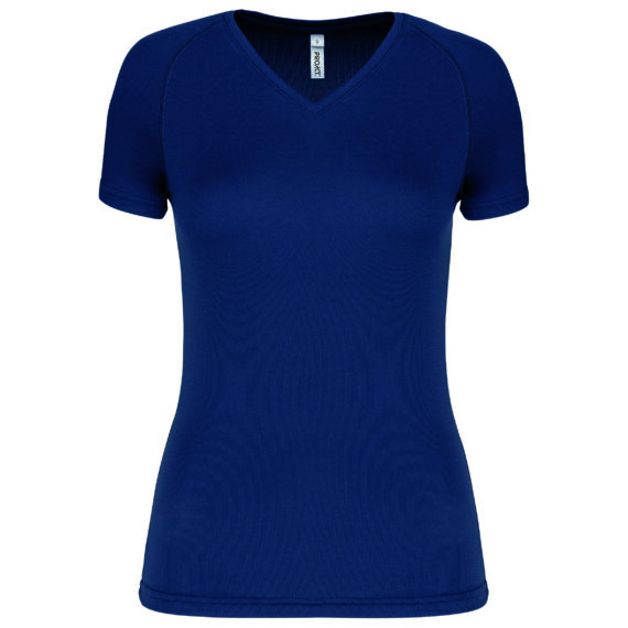 À partir de* 4,86€ - Proact PA477 - T-shirt de Sport Col V Femme