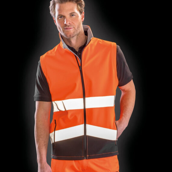 À partir de* 22,34€ - Result R451X - Gilet softshell High Viz