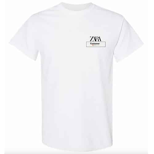 Custom White T-shirt