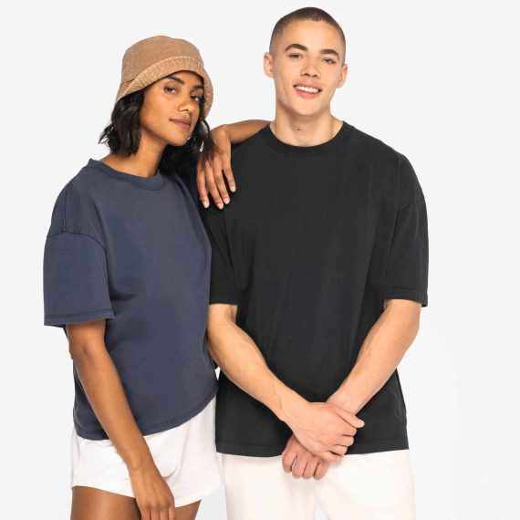 À partir de* 16,96€ - Native Spirit NS326 - T-shirt écoresponsable oversize délavé