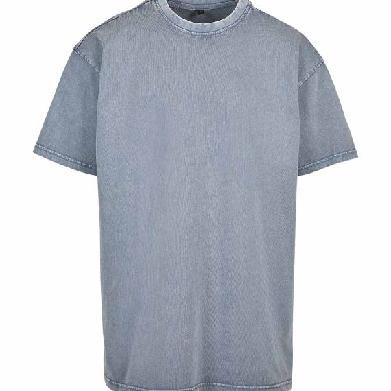 À partir de* 9,58€ - Build Your Brand BY189 - T-Shirt Acid Washed Heavy Oversize
